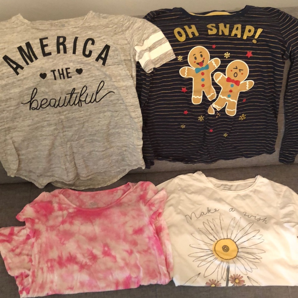 Lot of girls size 10 shirts